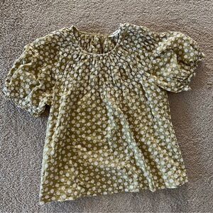 Madewell embroidered top